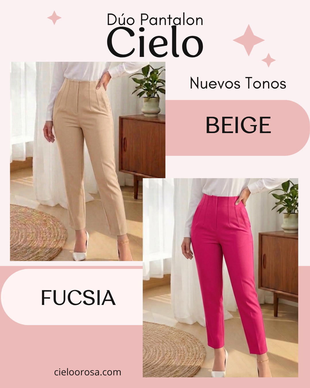 PANTALON CIELO NUEVOS TONOS