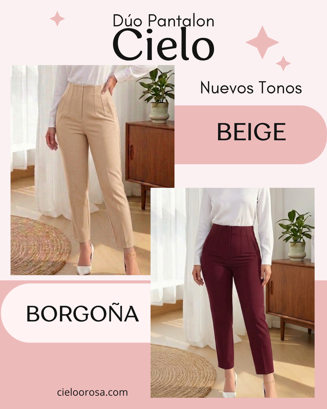 PANTALON CIELO NUEVOS TONOS