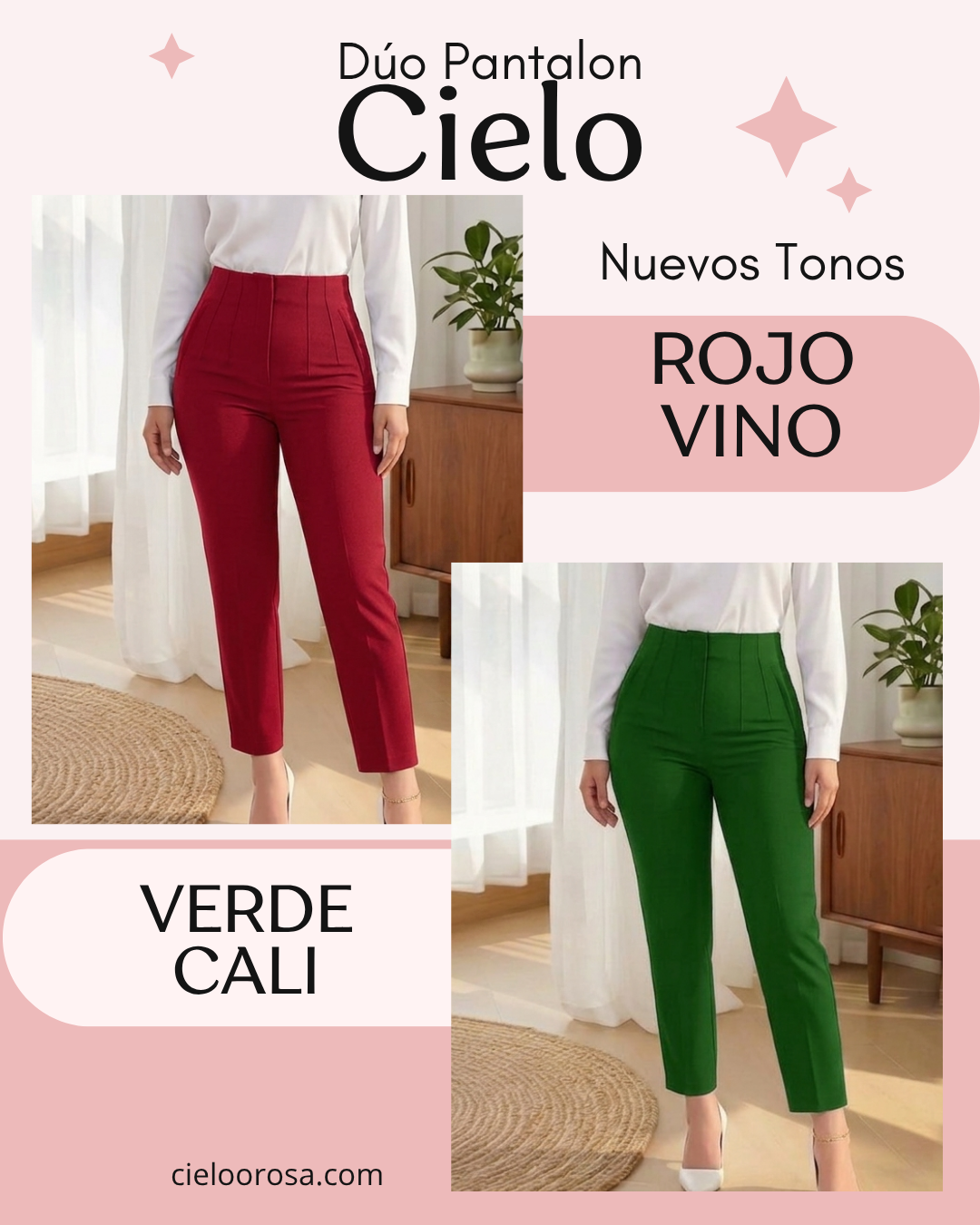 PANTALON CIELO NUEVOS TONOS