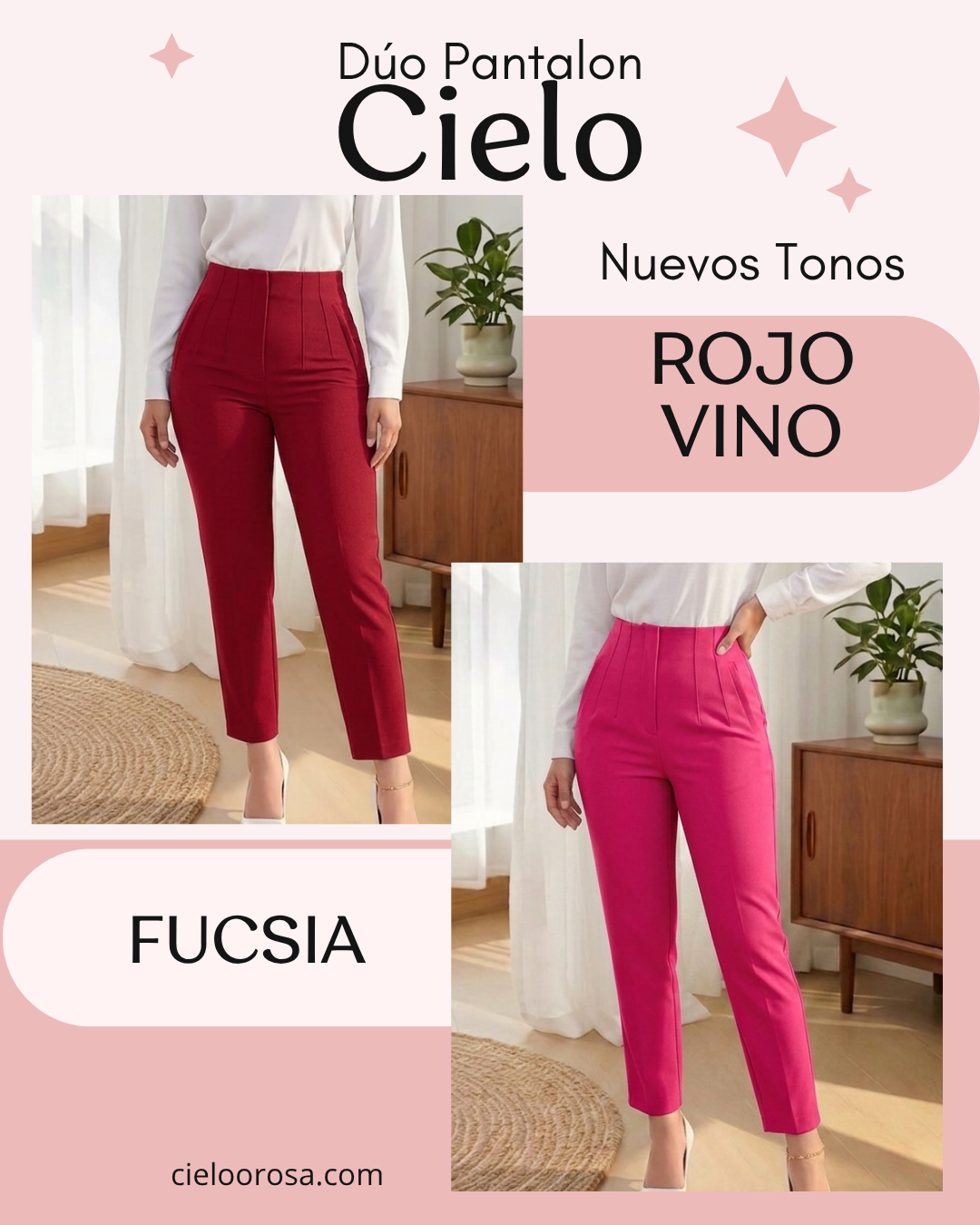 PANTALON CIELO NUEVOS TONOS