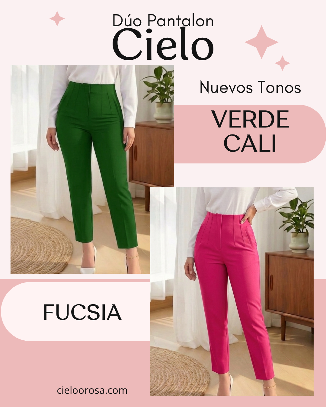 PANTALON CIELO NUEVOS TONOS