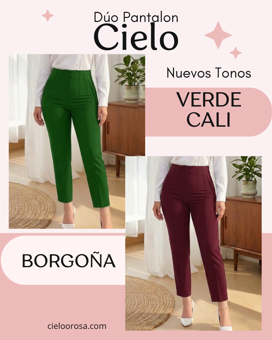 PANTALON CIELO NUEVOS TONOS