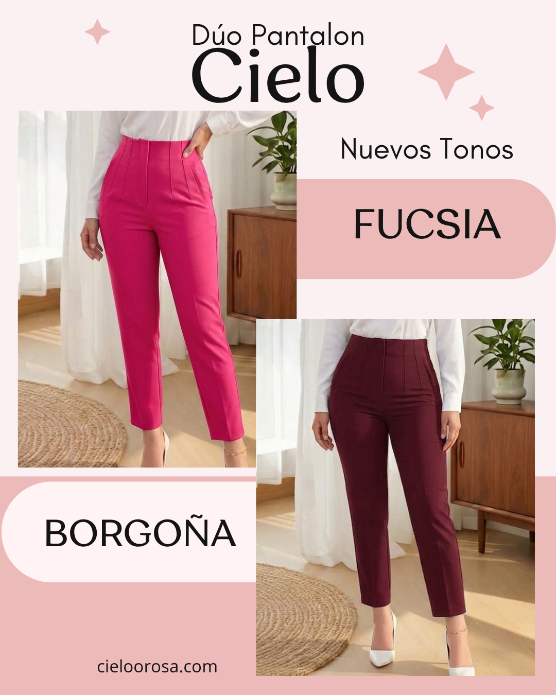 PANTALON CIELO NUEVOS TONOS