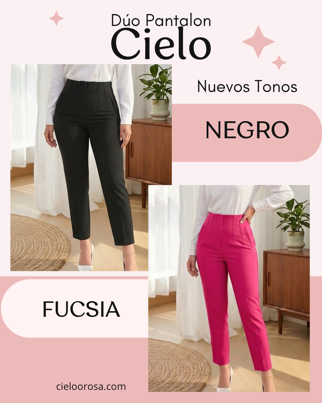 PANTALON CIELO NUEVOS TONOS