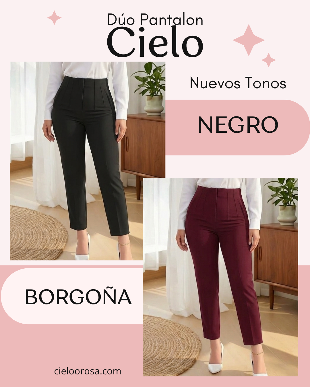 PANTALON CIELO NUEVOS TONOS
