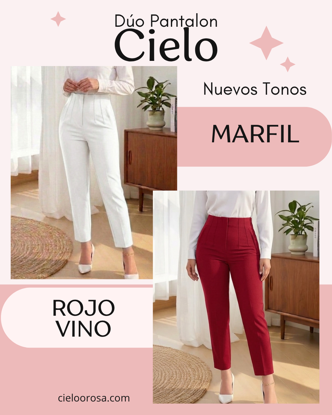 PANTALON CIELO NUEVOS TONOS
