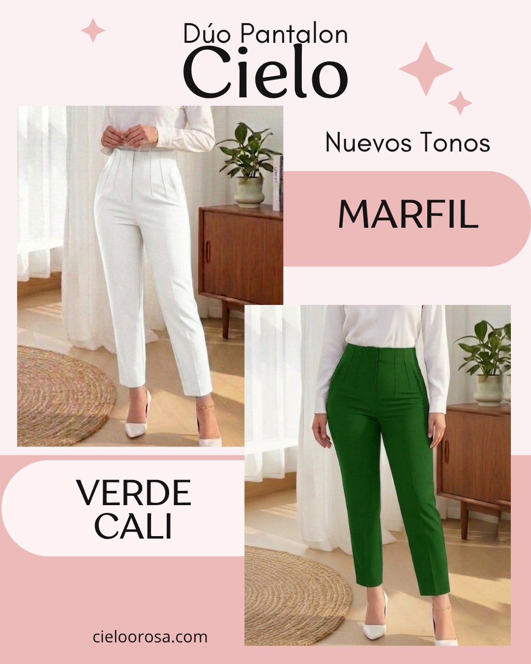 PANTALON CIELO NUEVOS TONOS
