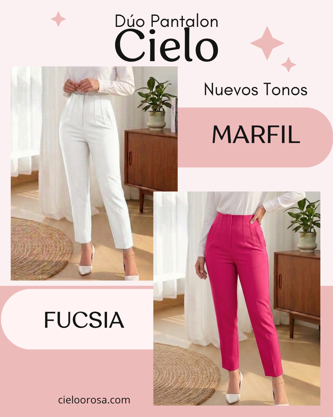 PANTALON CIELO NUEVOS TONOS