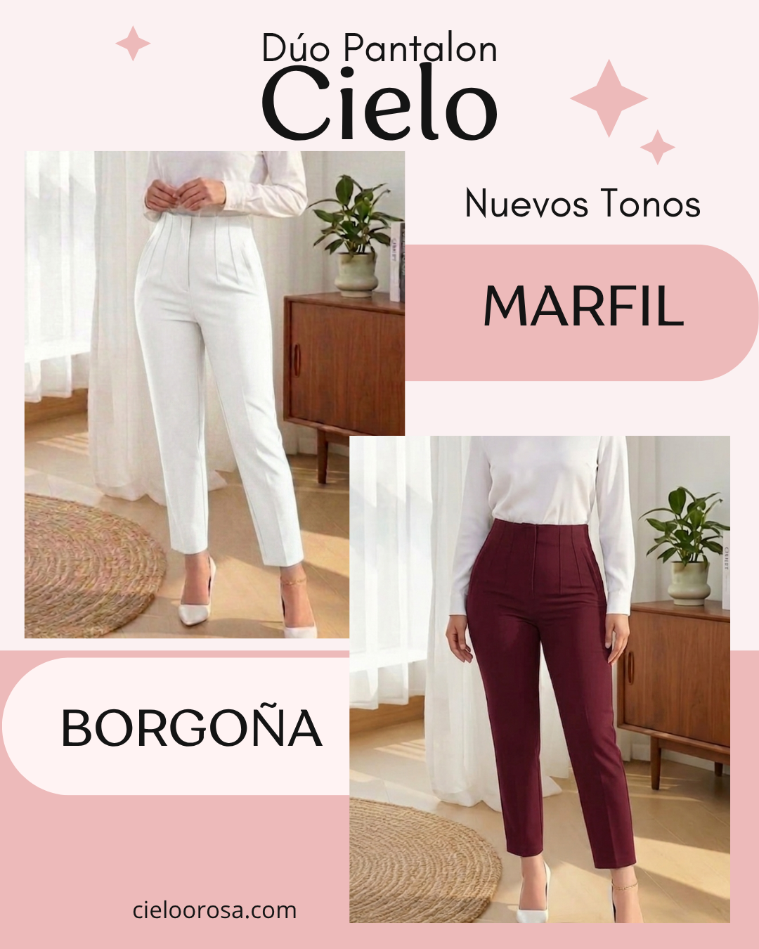 PANTALON CIELO NUEVOS TONOS