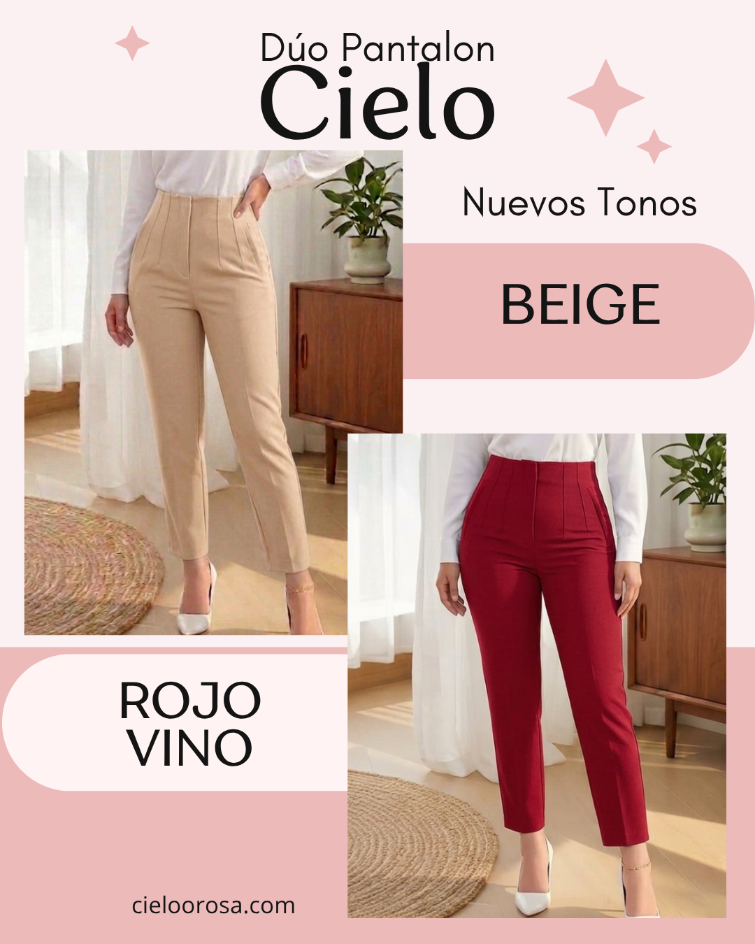PANTALON CIELO NUEVOS TONOS